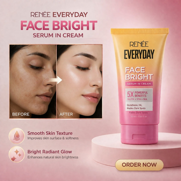 Renee Everyday Face Bright Serum in Cream | Fades Dark Spots, Brightens & Hydrates for All Skin Types