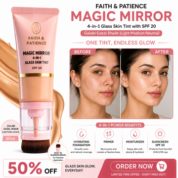 Nadia Hussain Power Glam Liquid Color Correcting in Dusty orange - Cover blemishes, dark spots, pigmentation - Full coverage & Lightweight for flawless base