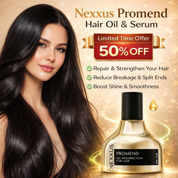 Nexxus Promend Hair Oil & Serum Duo | Protein Transfusion for Virgin Hair in 6 Drops | Repair, Strengthen & Boost Shine