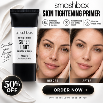 Smashbox Photo Finish Super Light Blurring & Skin tightening Primer – Minimizes Pores & Fine Lines – Lightweight Makeup-Gripping Base