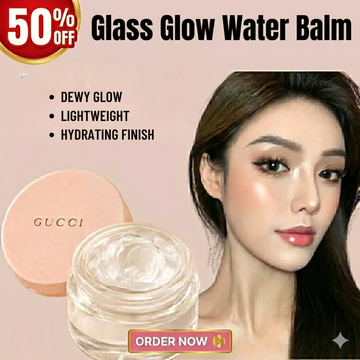 GUCCI Glass Glow Water Balm | Multi-Purpose Dewy Highlighter Balm | Face, Eyes, Lips & Body | Long-lasting & instant Glass-Skin finish