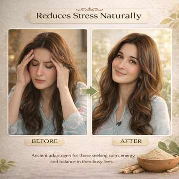 SL Naturals Ashwagandha Root Powder | Stress Relief, Hormone Balance & Hair Growth | 100% Natural Organic